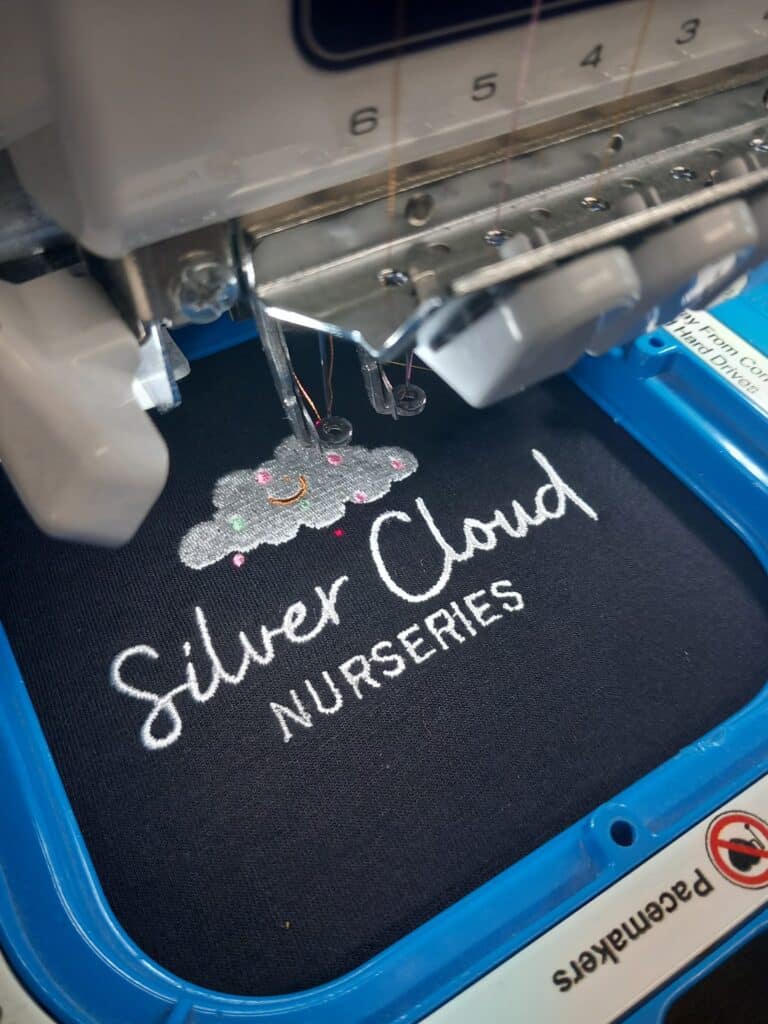 silver cloud nurseries embroidery